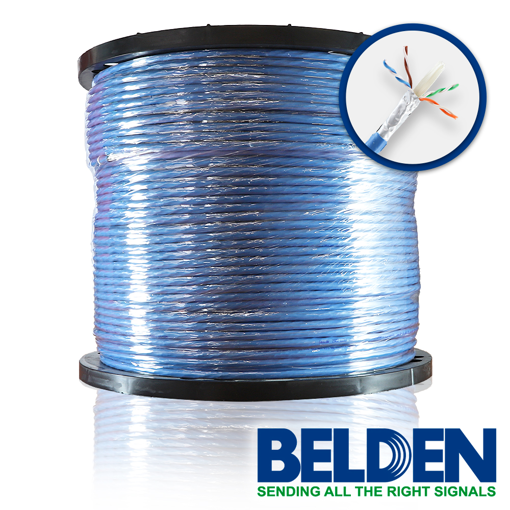 10GXW120061000 BOBINA DE CABLE UTP CAT6A  BOBINA DE CABLE UTP CAT6A  BELDEN