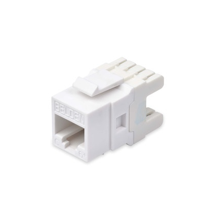 AX101320 JACK BELDEN CAT6 COLOR BLANCO JACK BELDEN CAT6 COLOR BLANCO BELDEN