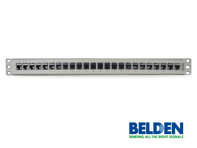 AX103254 PATCH PANEL CAT6A 24 PTOS. PATCH PANEL CAT6A 24 PTOS. BELDEN