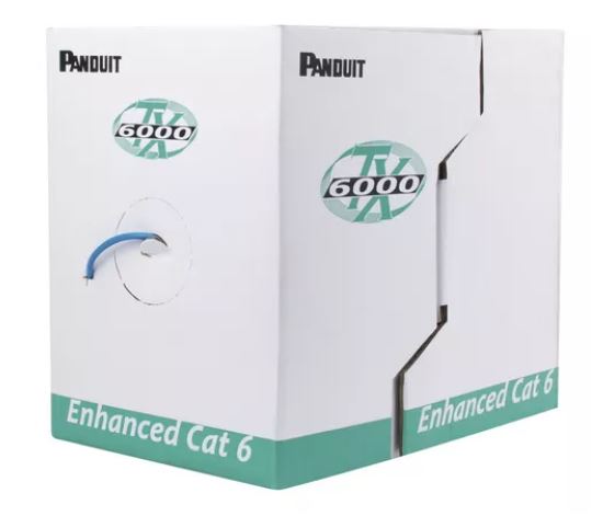 PUC6004BU-FE BOBINA DE CABLE UTP CAT6 PUC6004BU-FE BOBINA DE CABLE UTP CAT6 PUC6004BU-FE PANDUIT