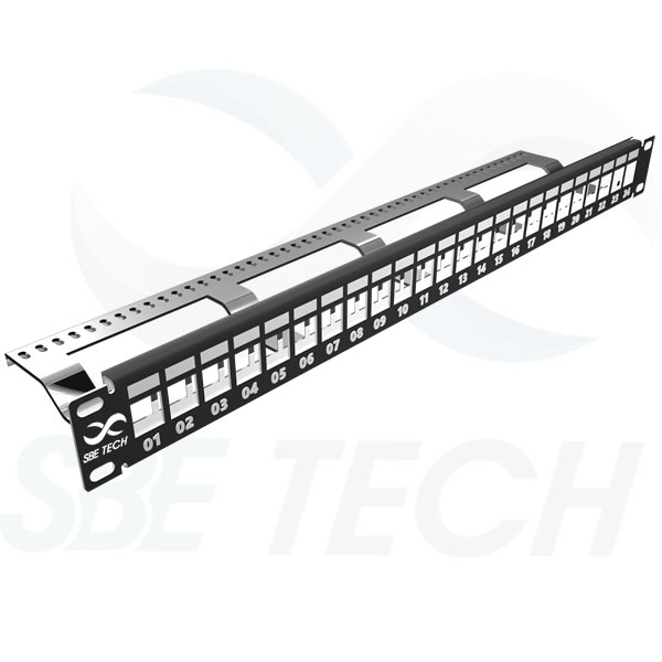 SBE-PMODS PANEL MODULAR BLINDADO 24 PTOS PANEL MODULAR BLINDADO 24 PTOS SBE TECH